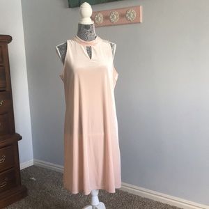 Peach dress